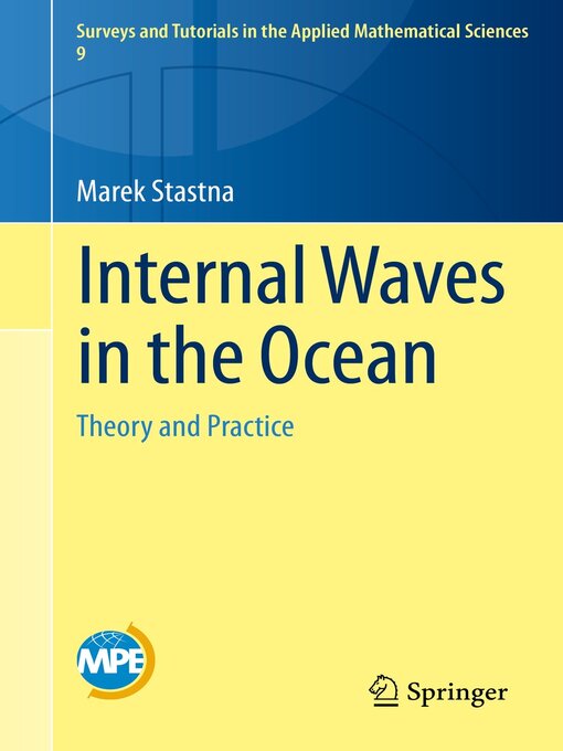 Title details for Internal Waves in the Ocean by Marek Stastna - Available